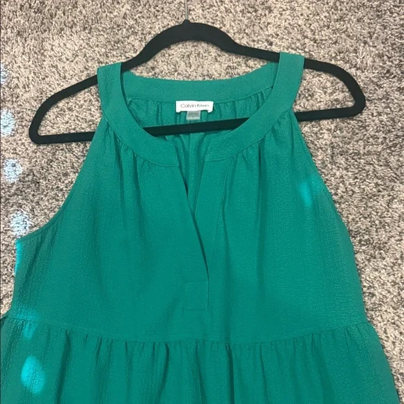 Calvin Klein Teal Maxi Dress - Picture 3 of 4